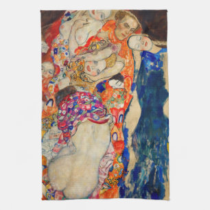 Gustav Klimt - Briden (oavslutad) Kökshandduk