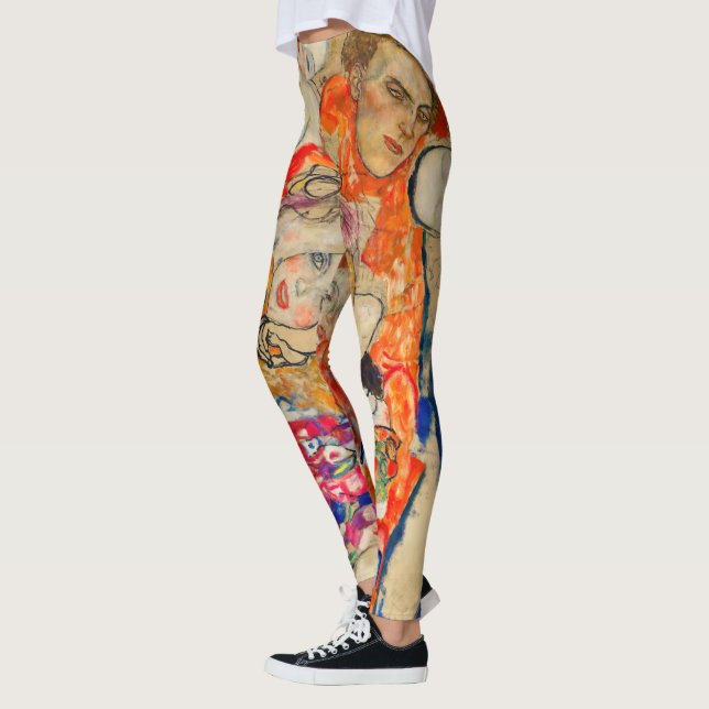 Gustav Klimt - Briden (oavslutad) Leggings (Vänster)