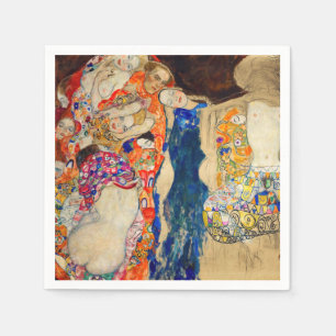 Gustav Klimt - Briden (oavslutad) Pappersservett