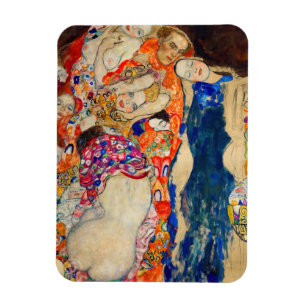 Gustav Klimt - Bruden (ofullbordad) Magnet
