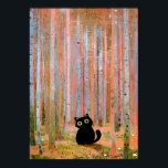 Gustav Klimt Cat Gräs Forest Poster<br><div class="desc">Gustav Klimt Cat Gräs Forest</div>