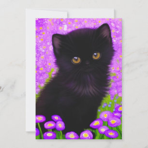 Gustav Klimt Cat Meddelande