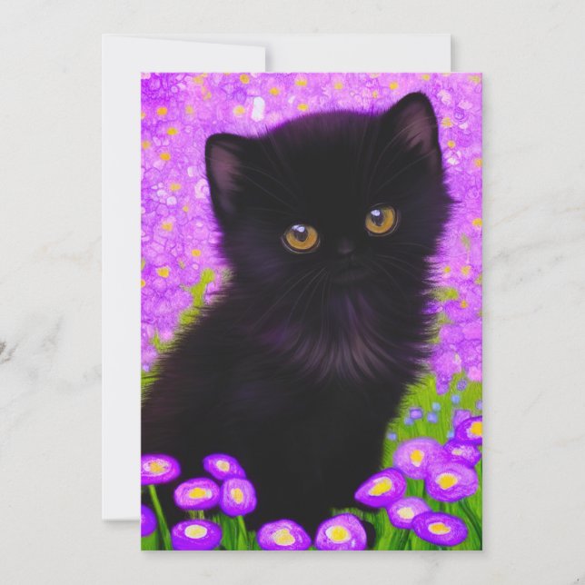 Gustav Klimt Cat Meddelande (Framsida)