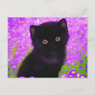 Gustav Klimt Cat Vykort