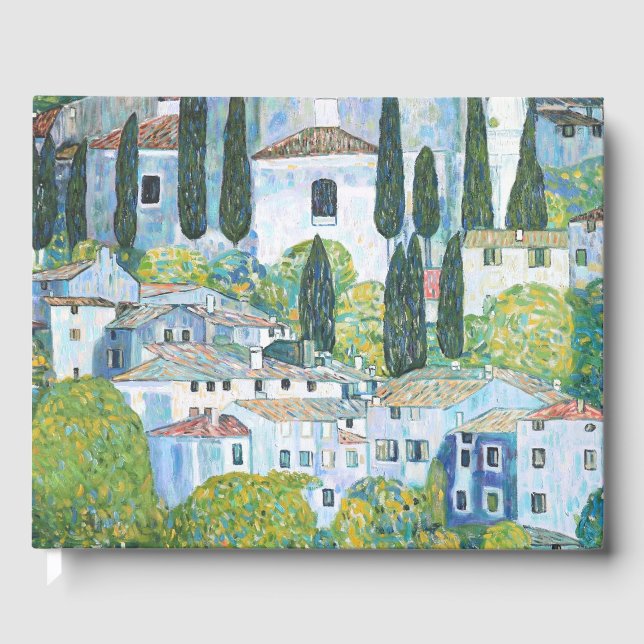 Gustav Klimt Church i Kassone Gästböcker (Framsida)
