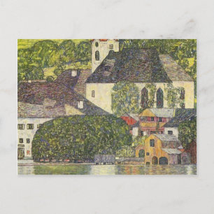 Gustav Klimt-Church in Unterach på Attersee Vykort
