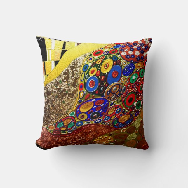 Gustav Klimt Cushion Kudde (Framsida)