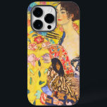 Gustav Klimt Dam med Fläkt vintage art nouveau<br><div class="desc">Gustav Klimt Dam med Fläkt vintage art nouveau</div>