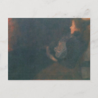 Gustav Klimt-Dam, som ersätts av Fireplace Vykort