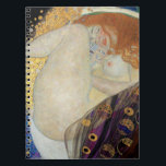 Gustav Klimt - Danae Anteckningsbok<br><div class="desc">Danae - Gustav Klimt,  Oil on Canvas,  1907</div>