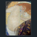Gustav Klimt - Danae Anteckningsbok<br><div class="desc">Danae - Gustav Klimt,  Oil on Canvas,  1907</div>