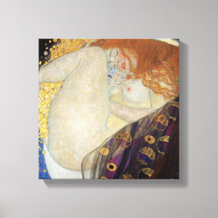 Gustav Klimt - Danae Canvastryck