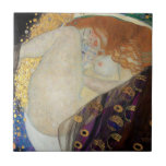 Gustav Klimt - Danae Kakelplatta<br><div class="desc">Danae - Gustav Klimt,  Oil on Canvas,  1907</div>
