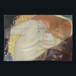 Gustav Klimt - Danae Kökshandduk<br><div class="desc">Danae - Gustav Klimt,  Oil on Canvas,  1907</div>