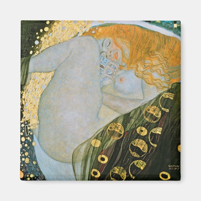 Gustav Klimt - Danae Magnet (Framsidan)