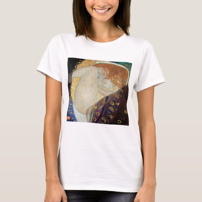 Gustav Klimt - Danae T Shirt (Framsida)