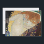 Gustav Klimt - Danae Tack Kort<br><div class="desc">Danae - Gustav Klimt,  Oil on Canvas,  1907</div>