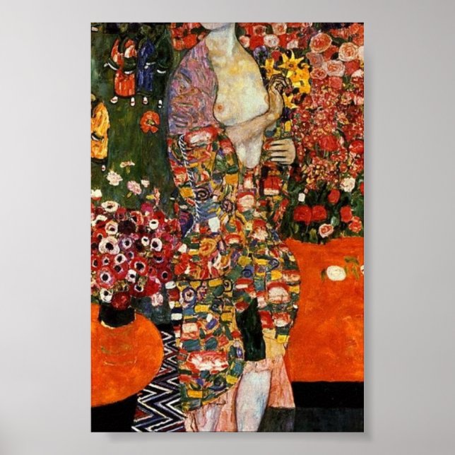 Gustav Klimt Dancer Poster (Framsidan)