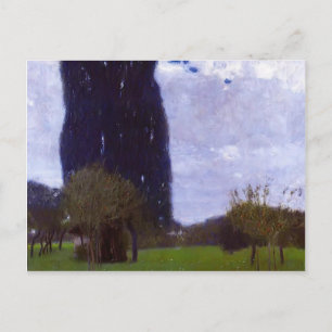 Gustav Klimt- De höga popplarna II Vykort