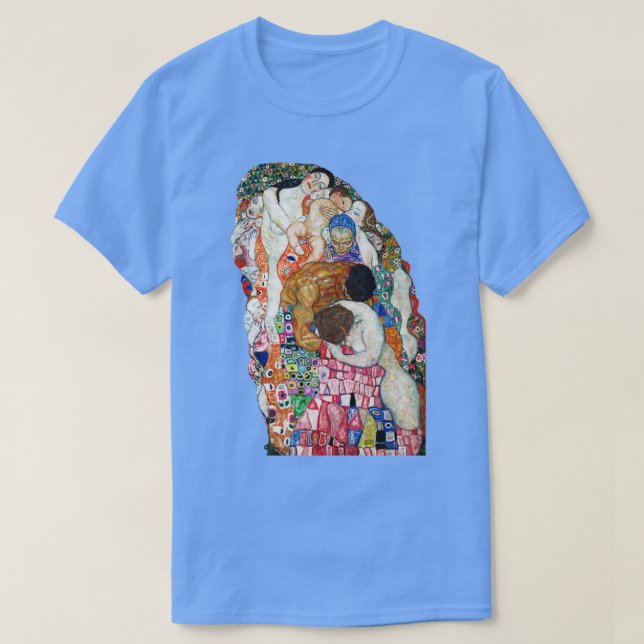 Gustav Klimt Death and Life T Shirt (Design framsida)