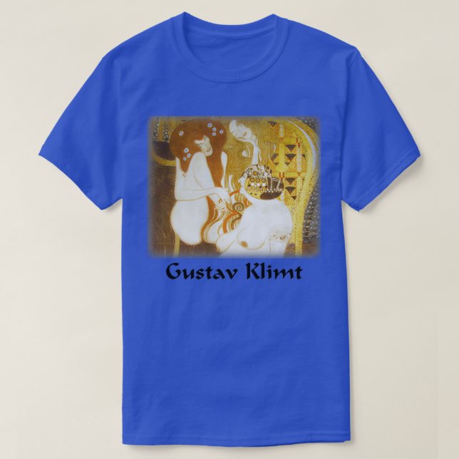 Gustav Klimt Debauchery Unchastity and Excess T Shirt (Design framsida)