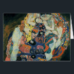 Gustav Klimt: "det jungfru- ", Hälsningskort<br><div class="desc">Gustav Klimts mästerverk: "det jungfru-", </div>