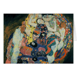 Gustav Klimt: "det jungfru- ", Hälsningskort