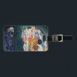 Gustav Klimt - Död och liv Bagagebricka<br><div class="desc">Död and Life - Gustav Klimt,  Oil on Canvas,  1910-1915</div>