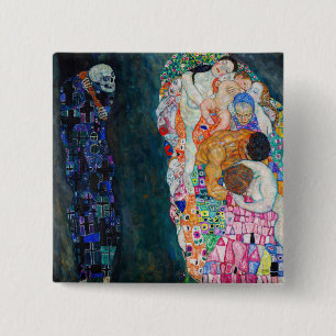 Gustav Klimt - Död och liv Knapp