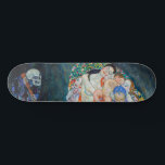 Gustav Klimt - Död och liv Mini Skateboard Bräda 18,5 Cm<br><div class="desc">Död and Life - Gustav Klimt,  Oil on Canvas,  1910-1915</div>