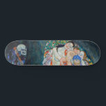 Gustav Klimt - Död och liv Mini Skateboard Bräda 18,5 Cm<br><div class="desc">Död and Life - Gustav Klimt,  Oil on Canvas,  1910-1915</div>