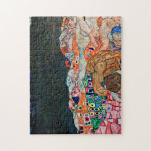 Gustav Klimt - död och liv Pussel