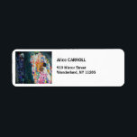 Gustav Klimt - Död och liv Returadress Etikett<br><div class="desc">Död and Life - Gustav Klimt,  Oil on Canvas,  1910-1915</div>