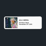 Gustav Klimt - Död och liv Returadress Etikett<br><div class="desc">Död and Life - Gustav Klimt,  Oil on Canvas,  1910-1915</div>