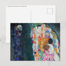 Gustav Klimt - Död och liv Vykort