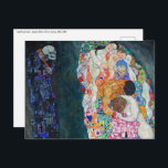 Gustav Klimt - Död och liv Vykort<br><div class="desc">Död and Life - Gustav Klimt,  Oil on Canvas,  1910-1915</div>