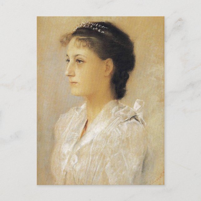 Gustav Klimt Emilie Floge vykort (Framsida)