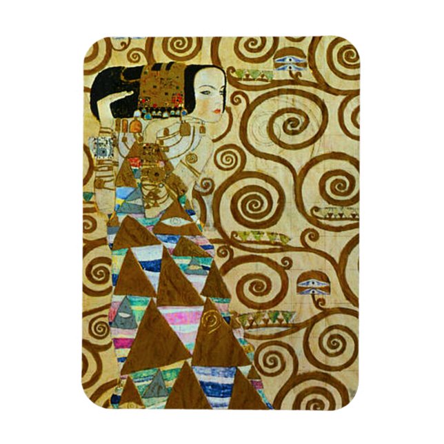 Gustav Klimt Expectation Magnets Magnet (Vertikal)