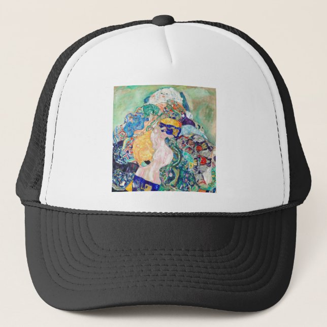 Gustav Klimt, färglöst Baby (Cradle) Keps (Framsida)