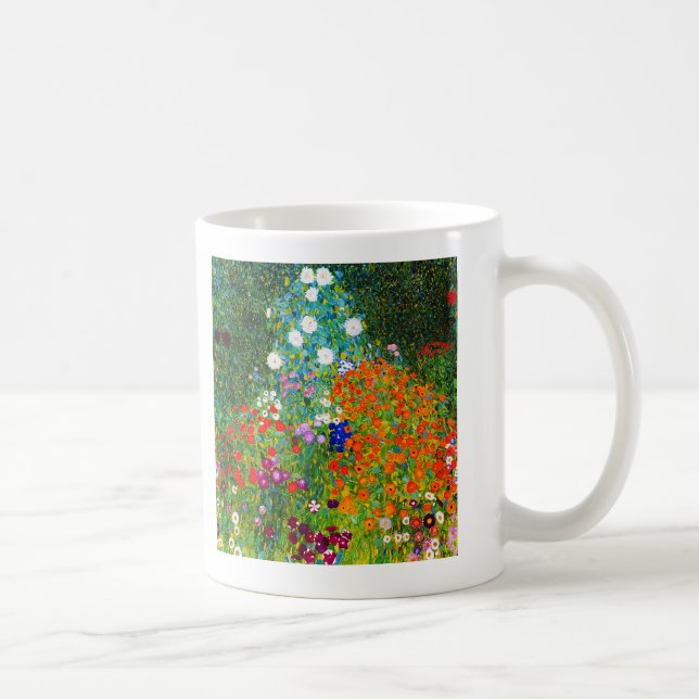 Gustav Klimt , “ Farm Garden ” Kaffemugg (Höger)