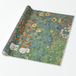 Gustav Klimt Farm Garden med Sunblommor GalleryHD Presentpapper<br><div class="desc">Gustav Klimt. Farm Garden med solblommor.c.1912 Olja på duk. Konstmålning från den ursprungliga bran av konstnären Gustav Klimt från berömd Österrikes Art nouveau.</div>