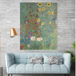 Gustav Klimt Farm Garden with Sunflowers (1907) Poster<br><div class="desc">Bring timeless beauty into your home with this Gustav Klimt Farm Garden with Sunflowers (1907) poster. This exquisite reproduction of Klimt’s floral masterpiece captures the rich colors, golden warmth, and detailed brushwork of his signature style. Perfect for art collectors, lovers of Impressionist and Art Nouveau works, or anyone seeking elegant...</div>