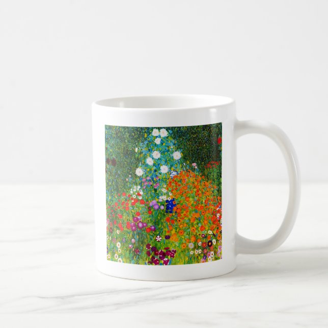 Gustav Klimt , “ Farmhouse garden ” Kaffemugg (Höger)