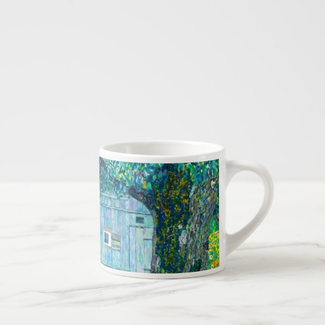 Gustav Klimt Farmhouse i Oberösterreich Espressomugg (Höger)