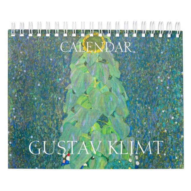 GUSTAV KLIMT FINE ART CALENDAR KALENDER (Omslag)