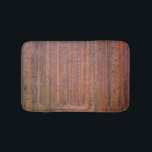 Gustav Klimt Fir Forest Tannenwald Red Träd Badrumsmatta<br><div class="desc">Vintage Gustav Klimt Fir Forest - Art nouveau Red Träd Denna vackra vintage av träd är av konstnären Gustav Klimt. Målningen, som heter Fir Forest I, eller Tannenwald, visar oss ett vackert landskap med Red Fir Träd, genom en tät skog. Gustav Klimt fångade vibrationskänslan i den här landskapsmålningen. Skogen var...</div>