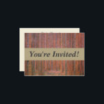 Gustav Klimt Fir Forest Tannenwald Red Träd Inbjudningar<br><div class="desc">Vintage Gustav Klimt Fir Forest - Art nouveau Red Träd Denna vackra vintage av träd är av konstnären Gustav Klimt. Målningen, som heter Fir Forest I, eller Tannenwald, visar oss ett vackert landskap med Red Fir Träd, genom en tät skog. Gustav Klimt fångade vibrationskänslan i den här landskapsmålningen. Skogen var...</div>