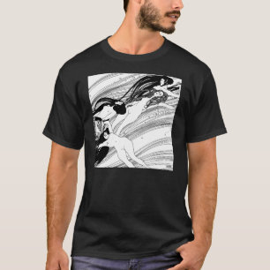 Gustav Klimt - Fisk Blod Surreal Japansk Konst T Shirt