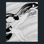 Gustav Klimt - fiskblodet Poster<br><div class="desc">Gustav Klimt - fiskblodet</div>