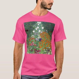 Gustav Klimt Flower Garden 2 T Shirt